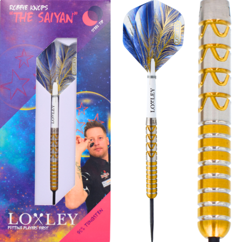 Loxley Loxley Robbie Knops The Saiyan 90% Freccette Steel Darts
