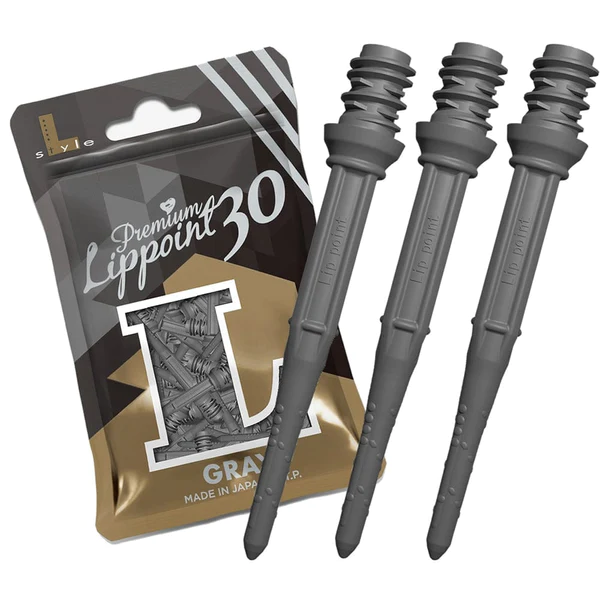 L-Style Premium Lippoint Twotone - Punte Per Freccette Morbide 2BA, Confezione Da 30, Arancione