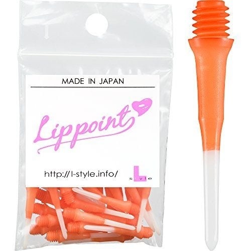 L Style Lippoint Two Tone Soft Tip Spitzen – 30 Stück, Shortlip Schwarz – Ersatzspitzen Für E-Darts