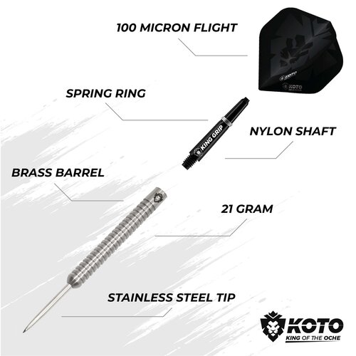 KOTO KOTO Spinner 90% Freccette Steel Darts
