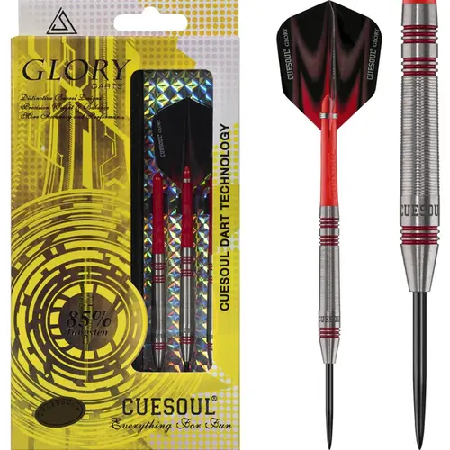 CUESOUL Cuesoul Glory Red 85% Freccette Steel Darts