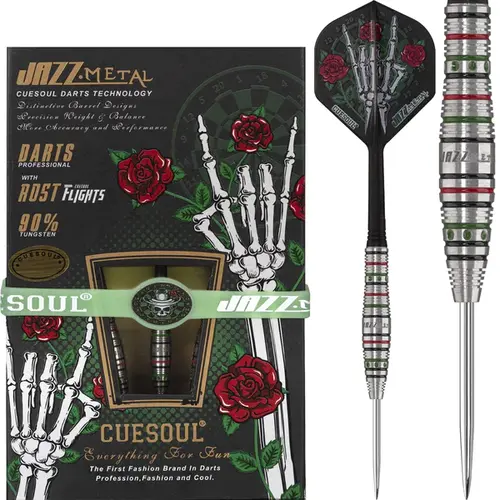 CUESOUL Cuesoul Jazz Metal TS 90% Freccette Steel Darts