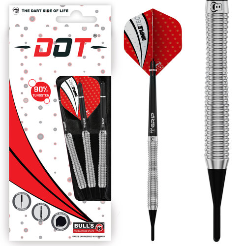 Bull's Germany BULL'S Dot D2 90%  Freccette Soft Darts