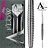 Dynasty A-FLOW Fallon Sherrock 95% Freccette Steel Darts