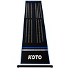 KOTO Tappeto per freccette KOTO Carpet Checkout Blue + Oche 285 x 80cm