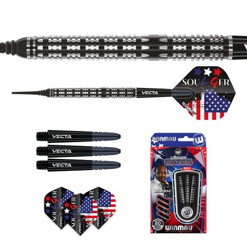 Winmau Winmau Leonard Gates 90% Freccette Soft Darts