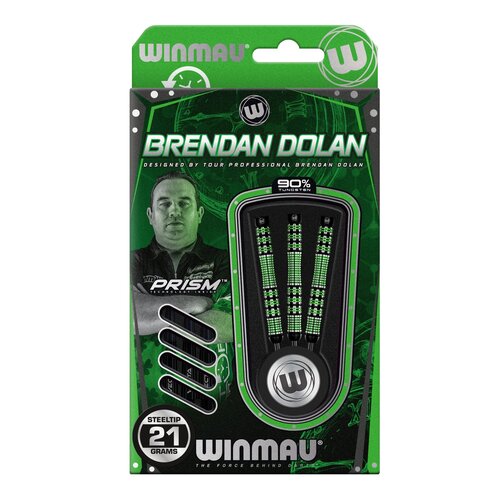 Winmau Winmau Brendan Dolan 90% Freccette Steel Darts