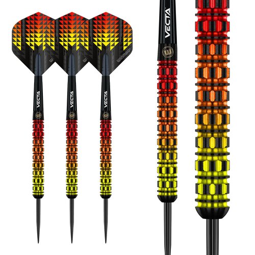 Winmau Winmau Firestorm Flame Straight 90% Freccette Steel Darts