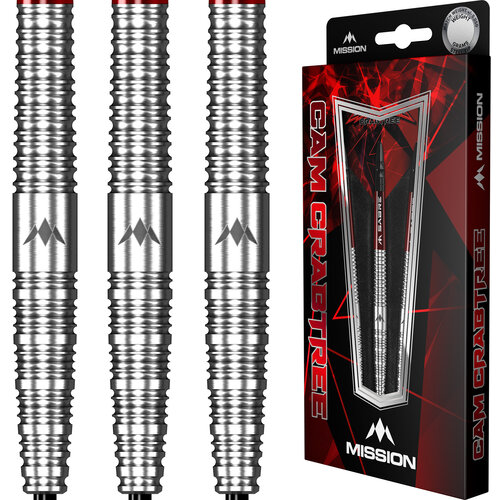 Mission Mission Cam Crabtree 90% Freccette Steel Darts