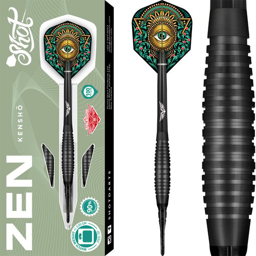 Shot Shot Zen Kensho 90% Freccette Soft Darts