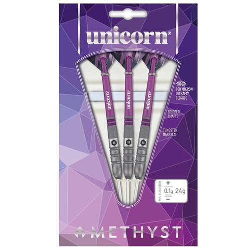 Unicorn Unicorn Amethyst 3 90% Freccette Steel Darts