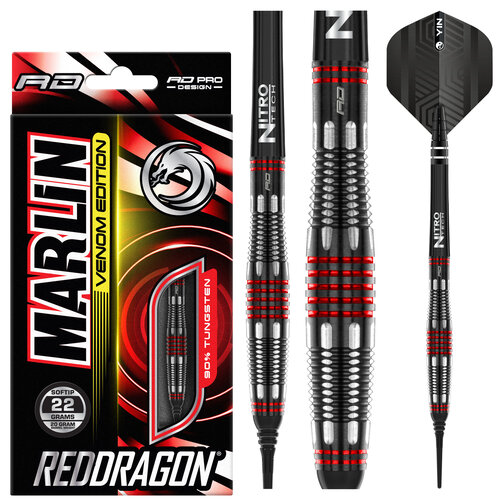 Red Dragon Red Dragon Marlin Venom 90% Freccette Soft Darts