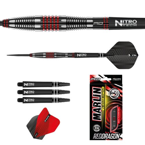 Red Dragon Red Dragon Marlin Venom 90% Freccette Steel Darts