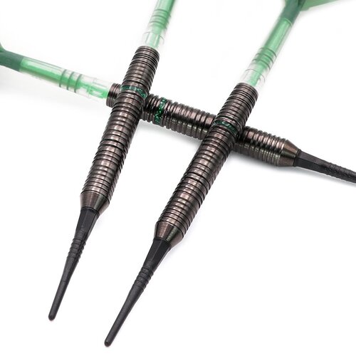 CUESOUL Cuesoul Engine V8 Green Hope 90% Soft Tip Steel Tip Freccette Steel Darts