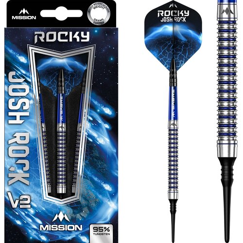 Mission Mission Josh Rock V2 95% Freccette Soft Darts