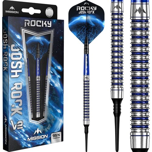 Mission Mission Josh Rock V2 95% Freccette Soft Darts