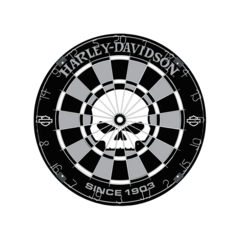 DW Harley Davidson Skull    - Bersaglio per Freccette Principianti