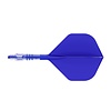 CUESOUL Cuesoul ROST T19 Integrated Dart Flights Big Standard Wing Carbon Blue