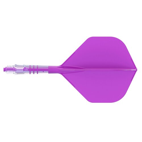 CUESOUL Cuesoul ROST T19 Integrated Dart Flights Big Standard Wing Carbon Purple