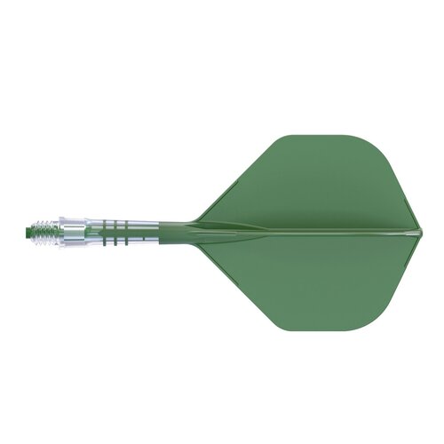 CUESOUL Cuesoul ROST T19 Integrated Dart Flights Big Standard Wing Carbon Green