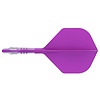 CUESOUL Cuesoul ROST T19 Integrated Dart Flights Small Standard Wing Carbon Purple