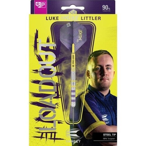 Target Target Luke Littler Loadout Swiss Point 90% Freccette Steel Darts
