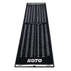 Tappeto per freccette KOTO Carpet Checkout 237x60cm