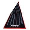 KOTO Tappeto per freccette KOTO Carpet Checkout Rosso 237 x 60cm