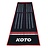 Tappeto per freccette KOTO Carpet Check Out Rosso 285 x 80 cm