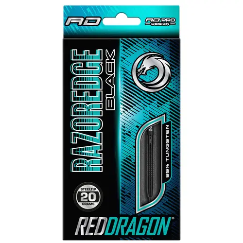 Red Dragon RedDragon Razor Edge Black 85% Freccette Steel Darts