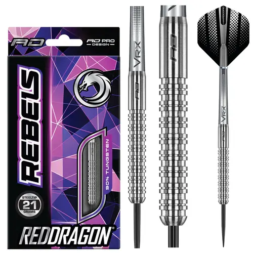 Red Dragon Red Dragon Rebel V1 90% Freccette Steel Darts