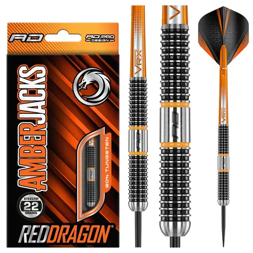 Red Dragon Red Dragon Amberjack 18 90% Freccette Steel Darts