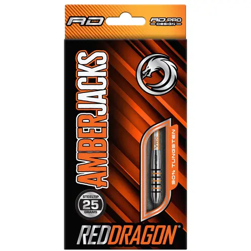 Red Dragon Red Dragon Amberjack 15 90% Freccette Steel Darts