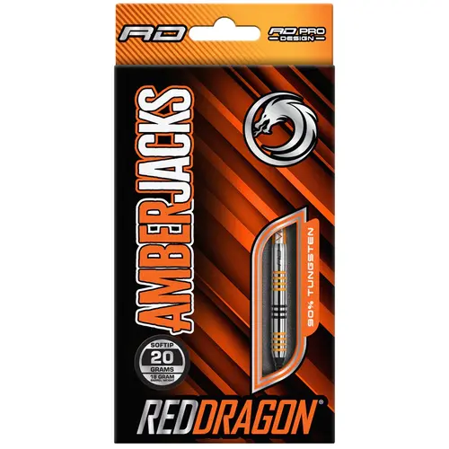 Red Dragon Red Dragon Amberjack 3 90% Freccette Soft Darts