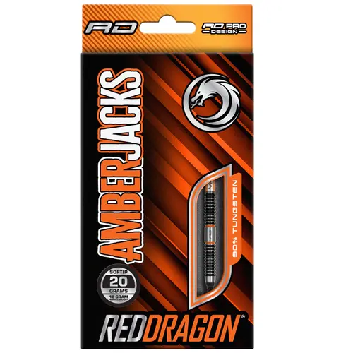 Red Dragon Red Dragon Amberjack 18 90% Freccette Soft Darts