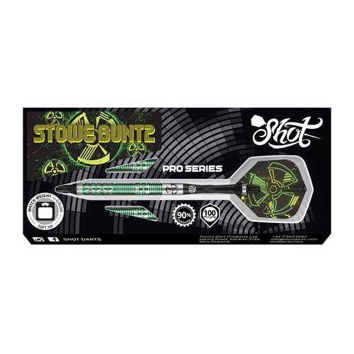 Shot Shot Stowe Buntz 2.0 90% Freccette Soft Darts