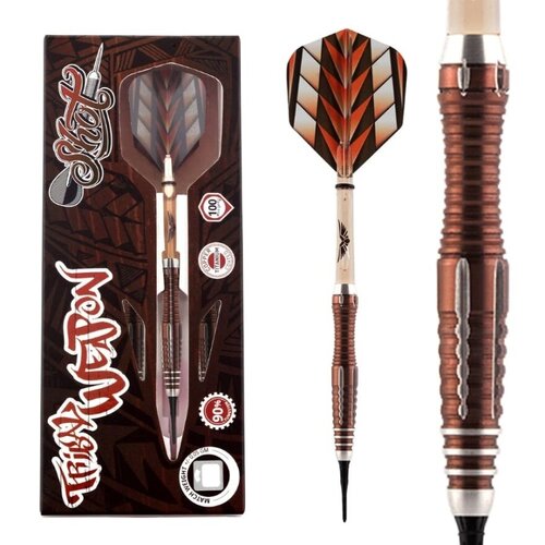 Shot Shot! Tribal Weapon 1 Front-Weight 90% Freccette Soft Darts