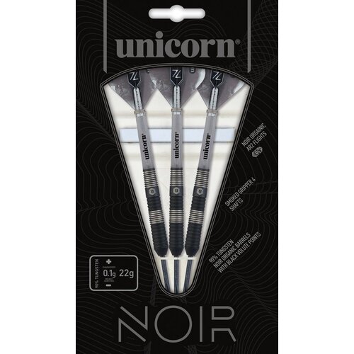 Unicorn Unicorn Noir Shape 3 90% Freccette Steel Darts