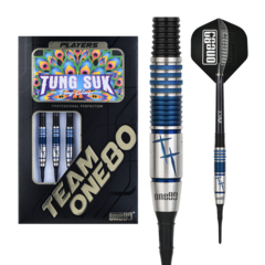 ONE80 Tung Suk Black Blue 90%  Freccette Soft