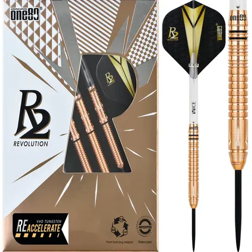 ONE80 ONE80 R2 Interchange RE- Energizer 90% Freccette Steel Darts