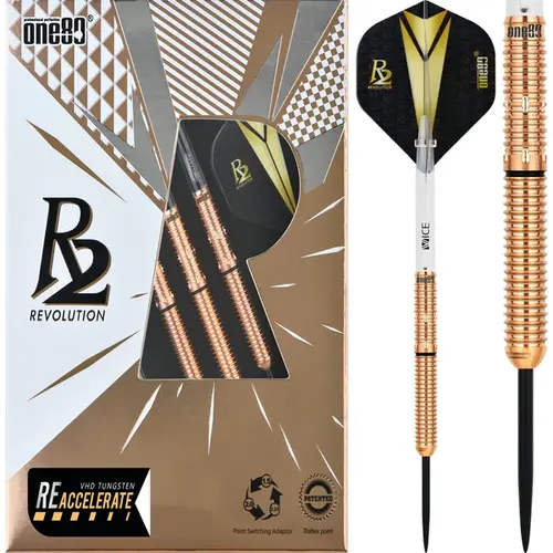 ONE80 ONE80 R2 Interchange RE- Accelerate 90% Freccette Steel Darts