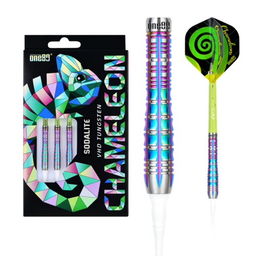 ONE80 ONE80 Chameleon Sodalite 90%  Freccette Soft Darts