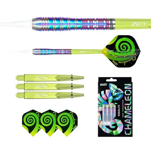 ONE80 ONE80 Chameleon Sodalite 90%  Freccette Soft Darts