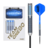 ONE80 Tanja Bencic Sensation Blue 90% Freccette Steel Darts