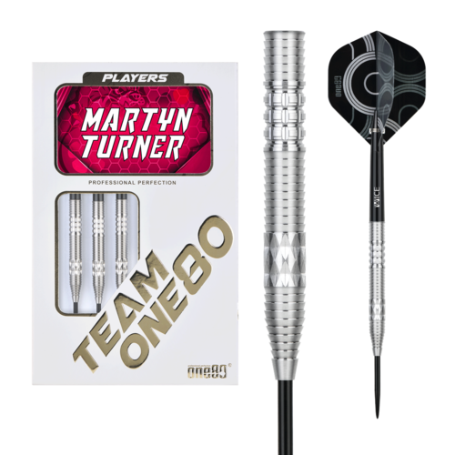 ONE80 ONE80 Martyn Turner 90% Freccette Steel Darts