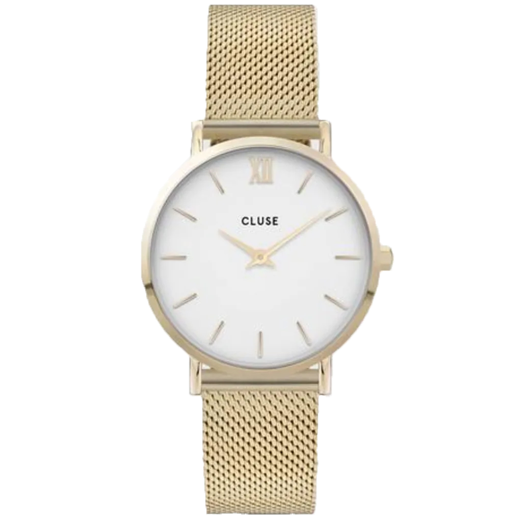 CLUSE MINUIT MESH WHITE - GOLD - LOTZ \u0026 LOT