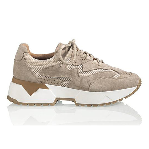 DWRS LABEL BRISBANE SNEAKER - SUEDE BEIGE - LOTZ \u0026 LOT