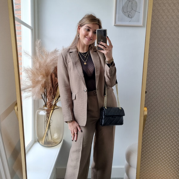 Yastalima Wide Leg Pants - Sand - LOTZ 