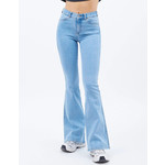 DRDENIM MACY FLARED JEANS - PYKE PLAIN LIGHT