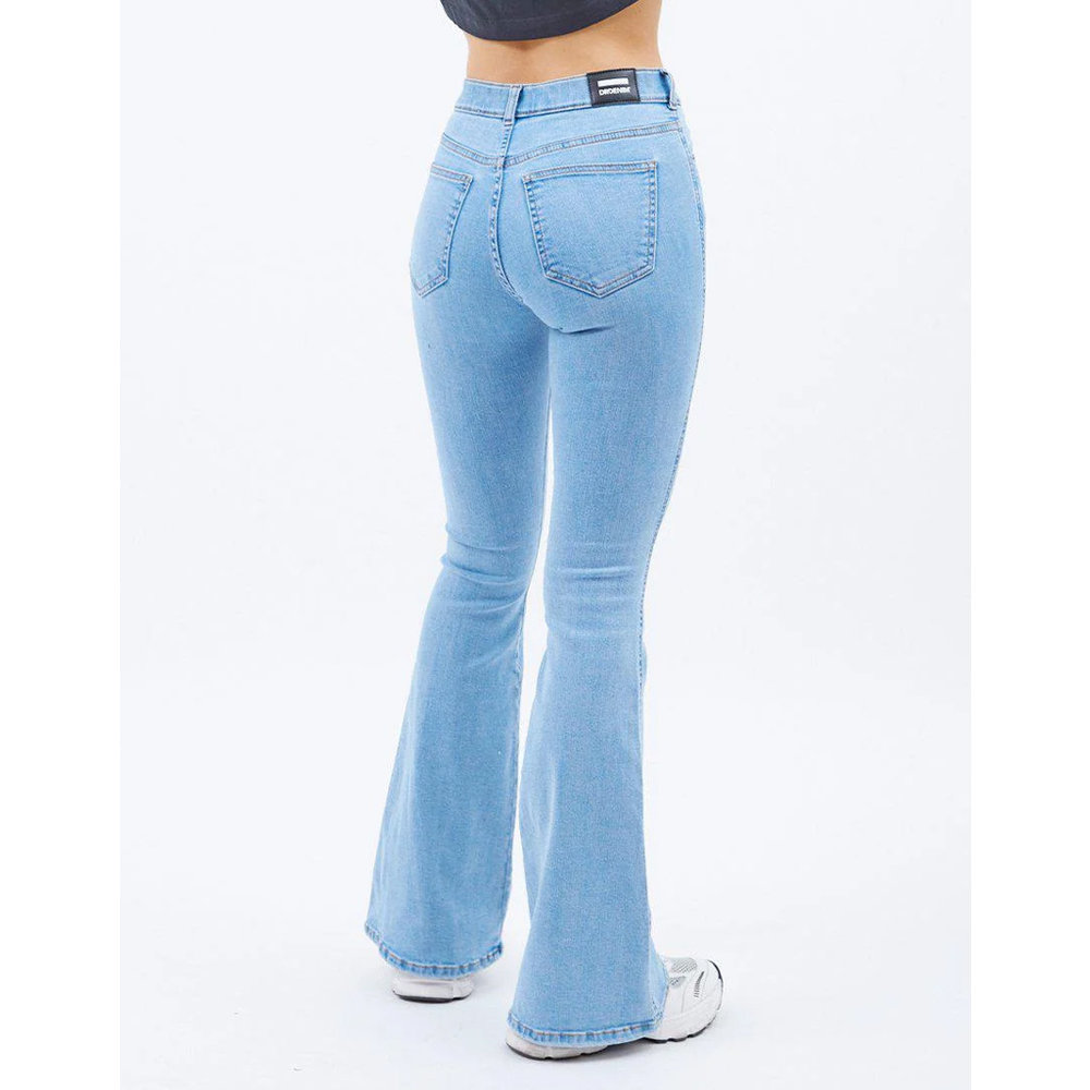 DRDENIM MACY FLARED JEANS - PYKE PLAIN LIGHT